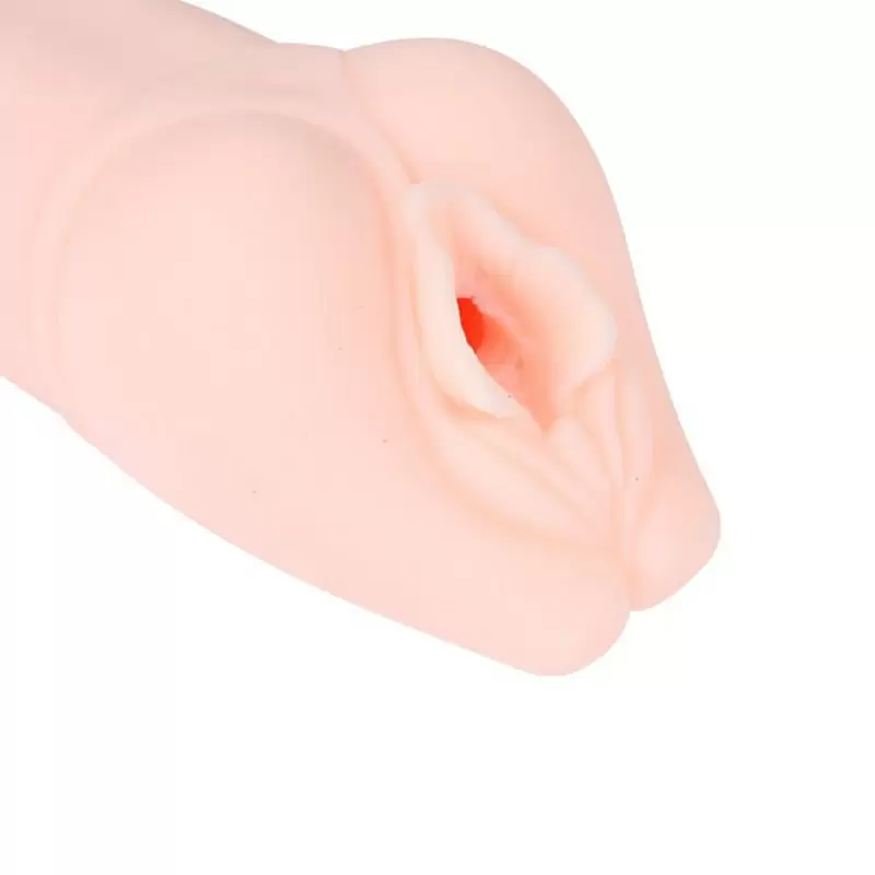 Компактный мастурбатор-вагина Jina – телесный