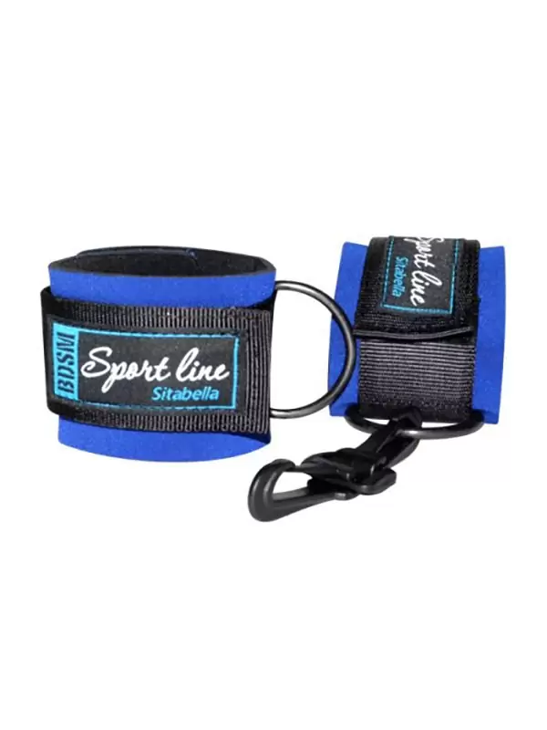 Наручники Sitabella на липучках - синий