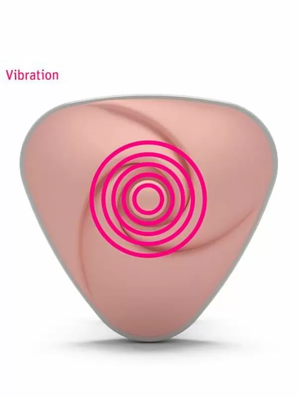 Миниатюрный стимулятор клитора Mystim Heart's Desire, 6,2 см, 8 режимов, белый