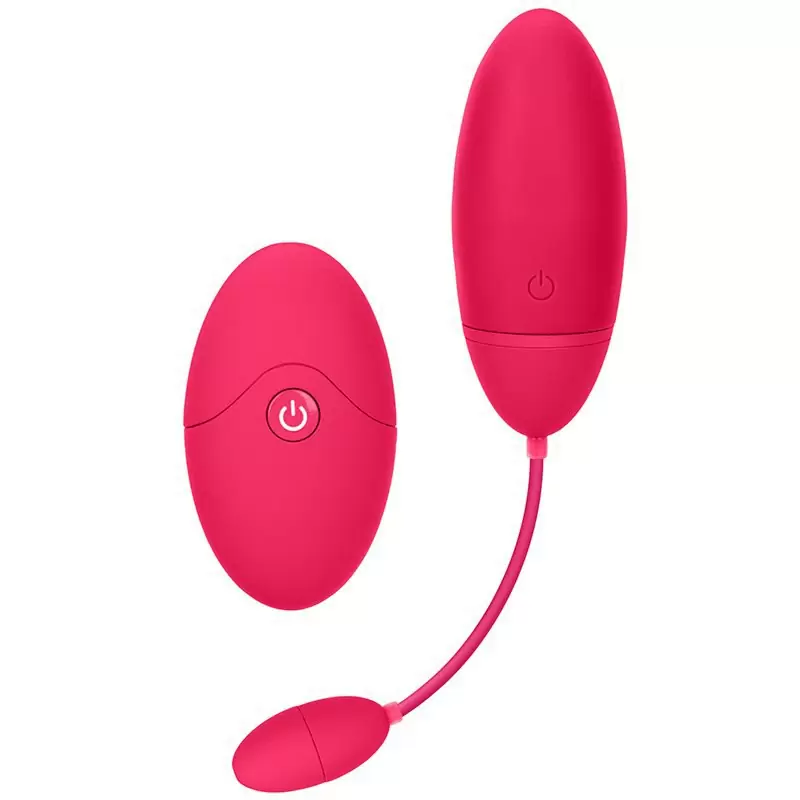 Вибро-яйцо с подогревом Silhouette S4 беспроводное – красный