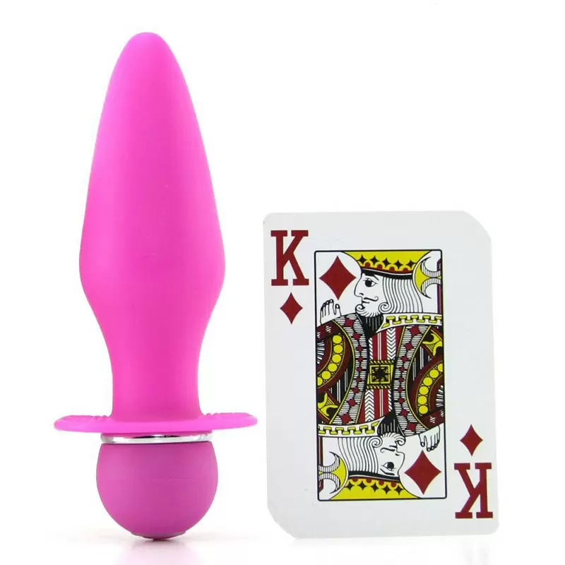 Водонепроницаемая анальная пробка Booty Rider – розовая