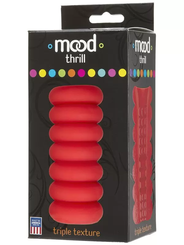 Мастурбатор Mood Thrill Orange - красный