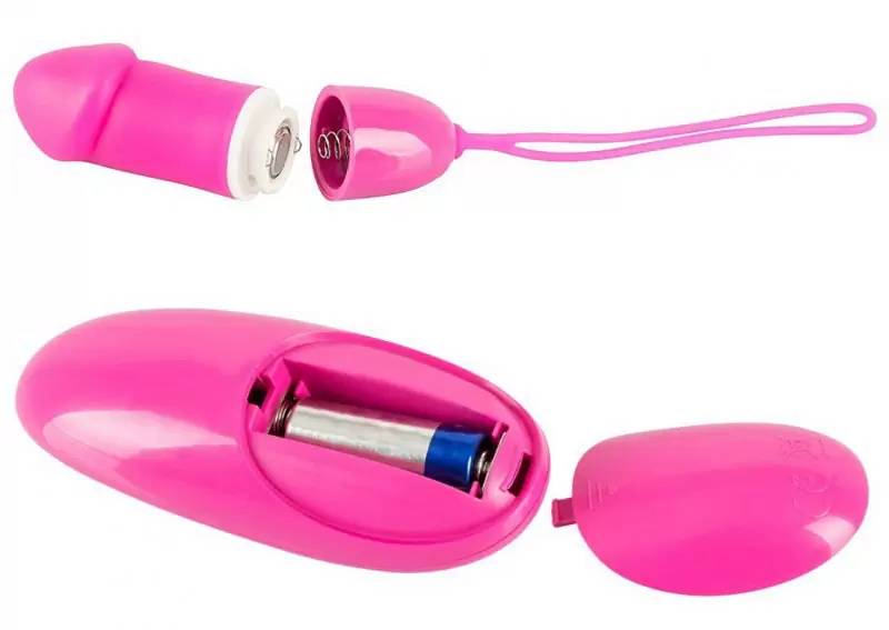 Мультифункциональное беспроводное виброяйцо Sweet Smile -  розовый