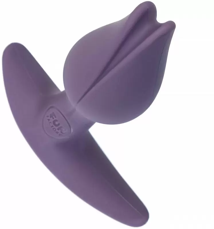Эргономичная анальная пробка Fun Factory Analplug Bootie FEM, для ношения, силикон, фиолетовая