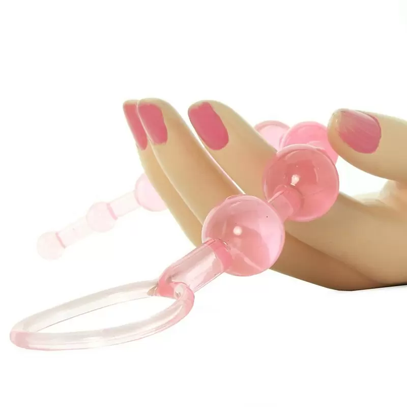 Анальная цепочка Anal 101 Intro Beads – розовый