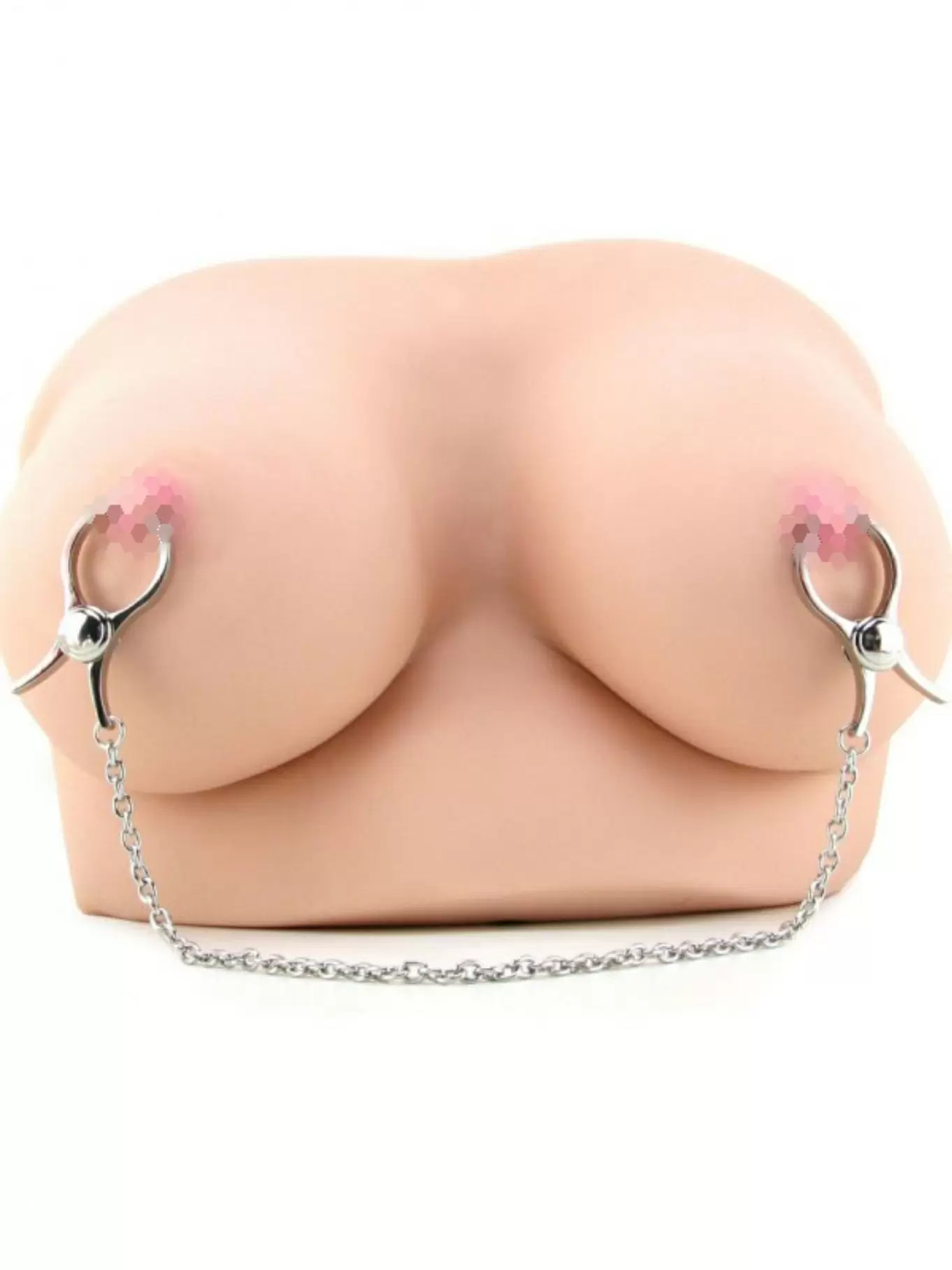 Зажимы для сосков Nipple C-Clamps с цепью