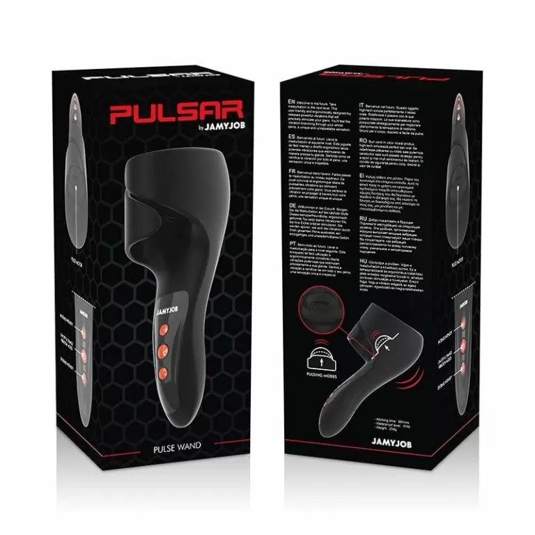 Мастурбатор JAMYJOB PULSAR WAND VIBRATION AND PULSATION MODES