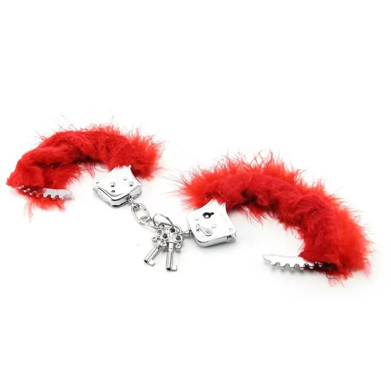 Наручники Feather Love Cuffs – красные