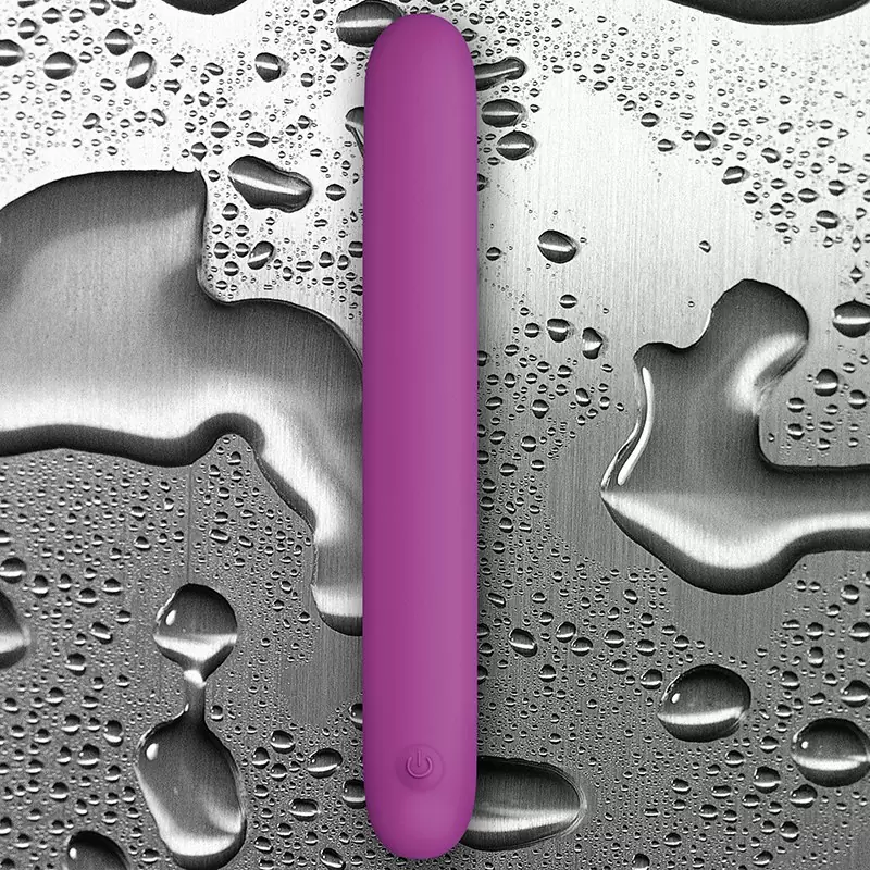 Гибкий вибромассажер Serenity – фиолетовый