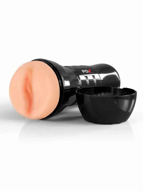 Реалистичный мастурбатор Pipedream WET PUSSIES, SUPER JUICY SNATCH XXL, увеличенный размер, 26 см, черный