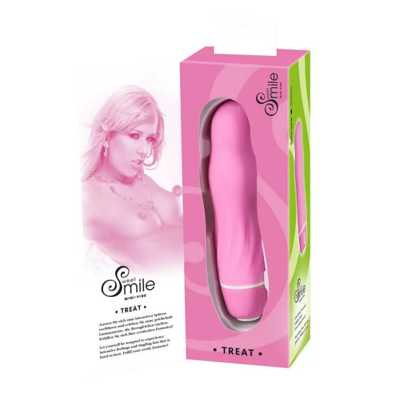 Вибратор Smile Mini Treat - розовый