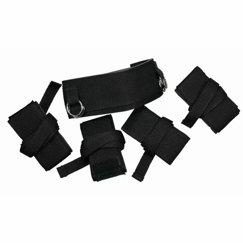 Набор для бондажа Bad Kitty Bad Kitty Fesselset System - черный