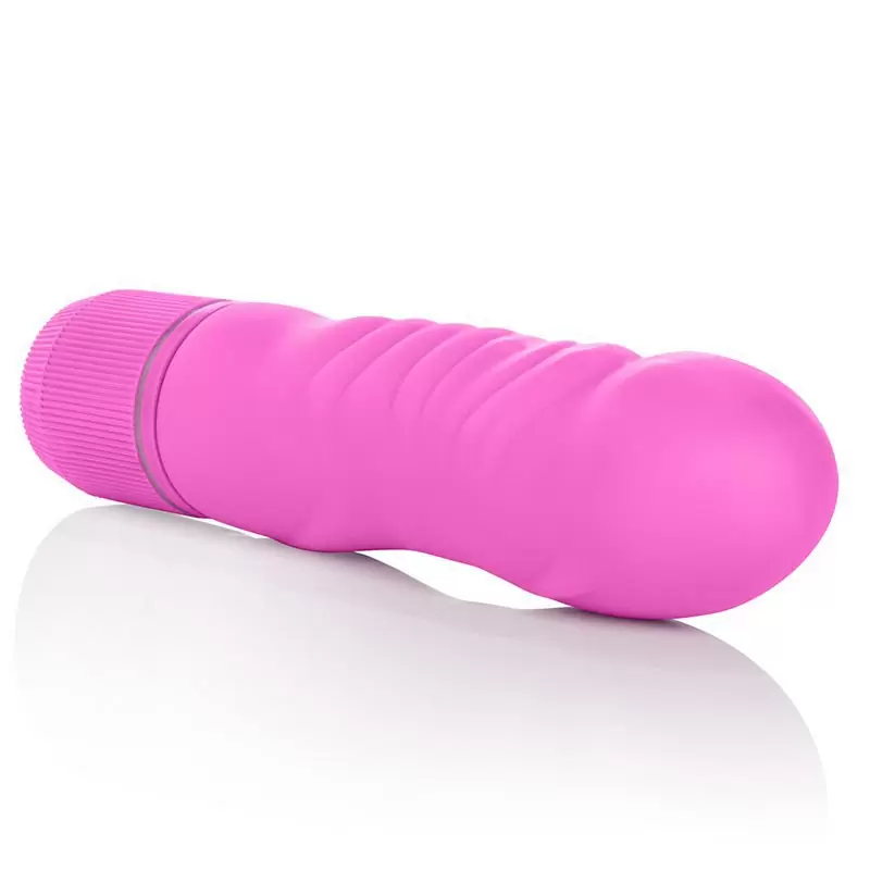 Вибромассажер First Time Silicone Stud в форме пальца – розовый