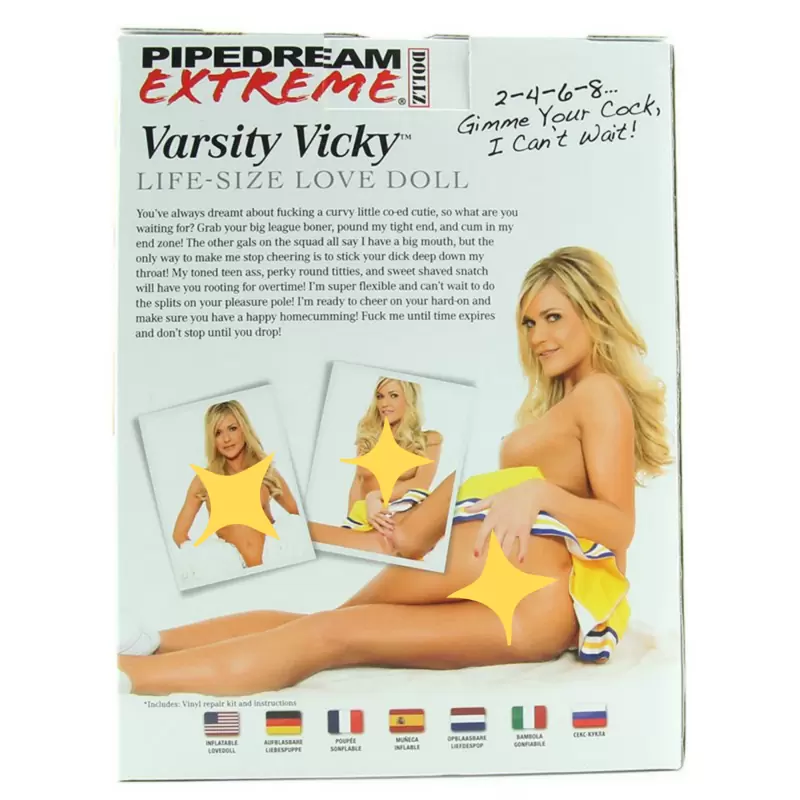 Кукла со вставками Varsity Vicky блондинка