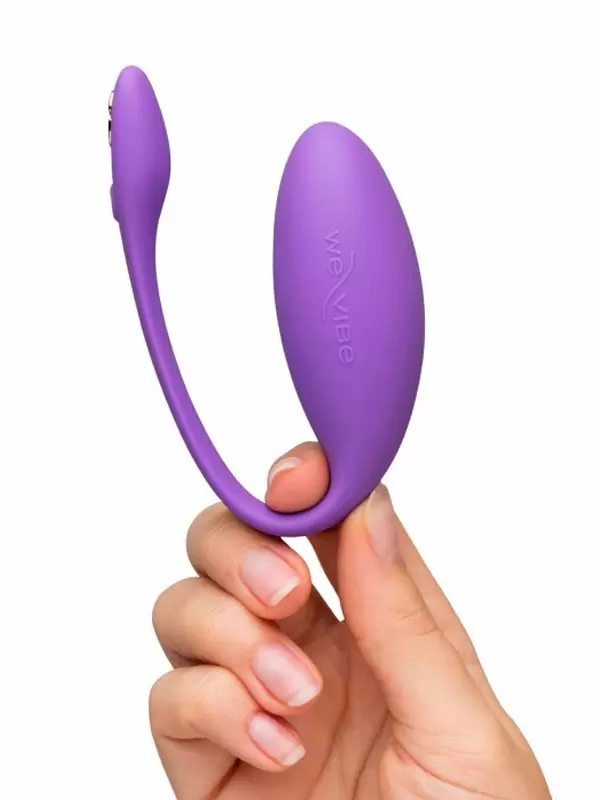 Интерактивное виброяйцо We-Vibe Jive Lite, управление через приложение, 10,2 см, фиолетовый