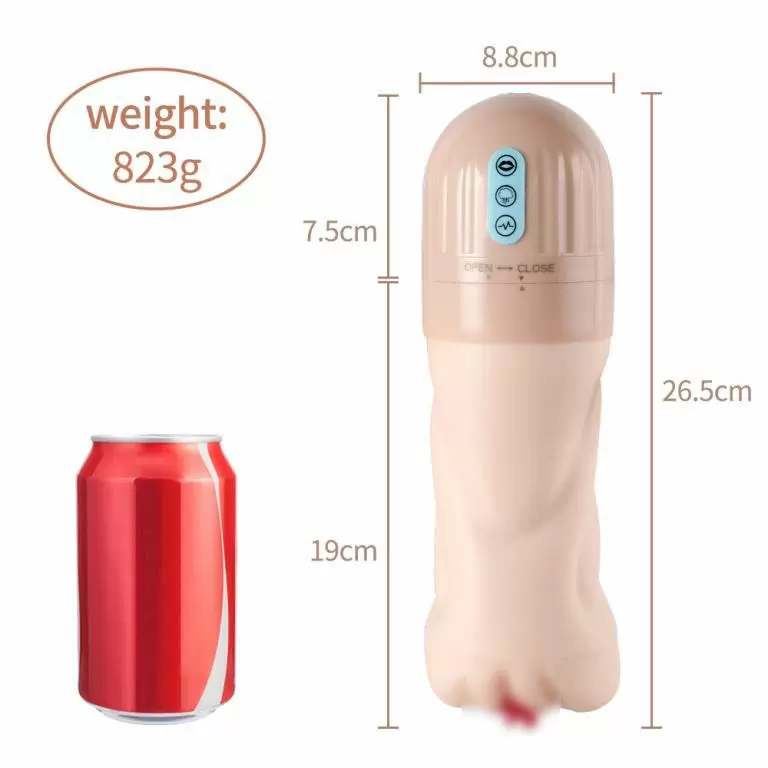 Мастурбатор Beata в виде вагины с функциями всасывания и вибрации