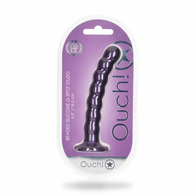 Фаллоимитатор Beaded G-Spot - 16,5 см