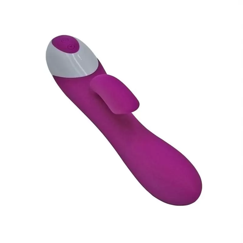 Многофункциональный вибростимулятор Dolphin с клиторальным стимулятором – розовый