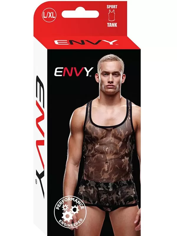 Мужская майка-борцовка милитари - L/XL