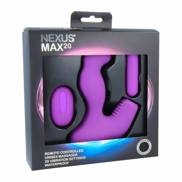 NEXUS MAX 20 фиолетовый Вибро-массажер простаты