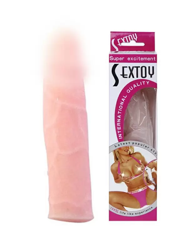 Дилдо-реалистик Sextoy с гибким каркасом – телесный