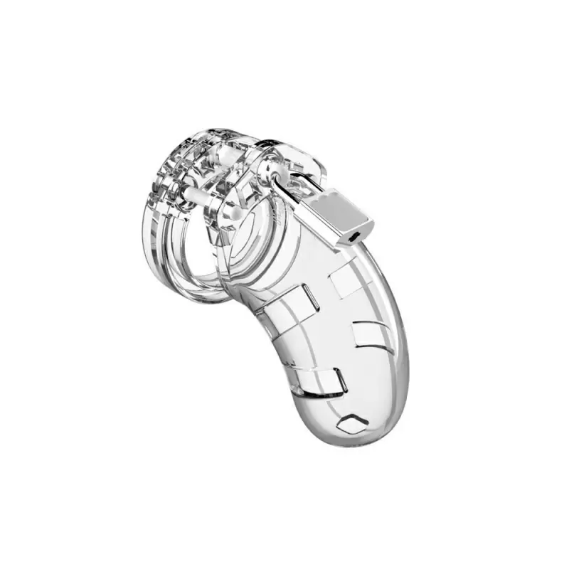 Насадка на пенис из пвх #01 Chastity 3.5 Inch Cock Cage Transparent