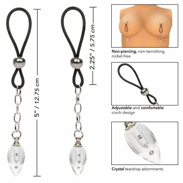 Зажимы-лассо (украшения) для сосков Non-Piercing Nipple Jewelry
