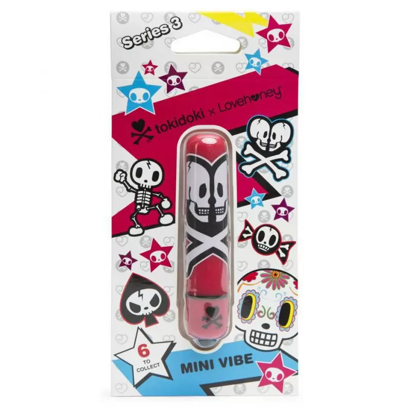 Вибропуля Tokidoki Death Do Us – красный