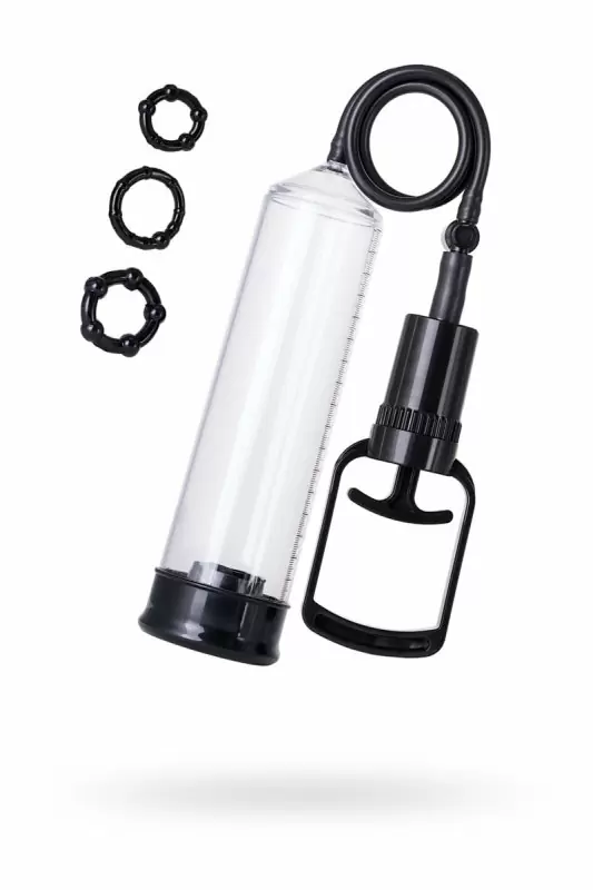 Вакуумная помпа для пениса TOYFA A-Toys – черный