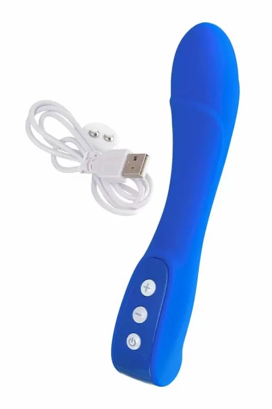 Гибкий вибратор L'eroina by Toyfa Blury. 10 виброрежимов, 12 см, силикон