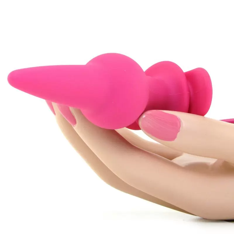 Анальная пробка с вибрацией Tinglers Plug II – розовая