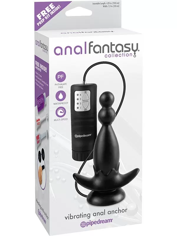 Анальная пробка Vibrating Anal Anchor с вибрацией