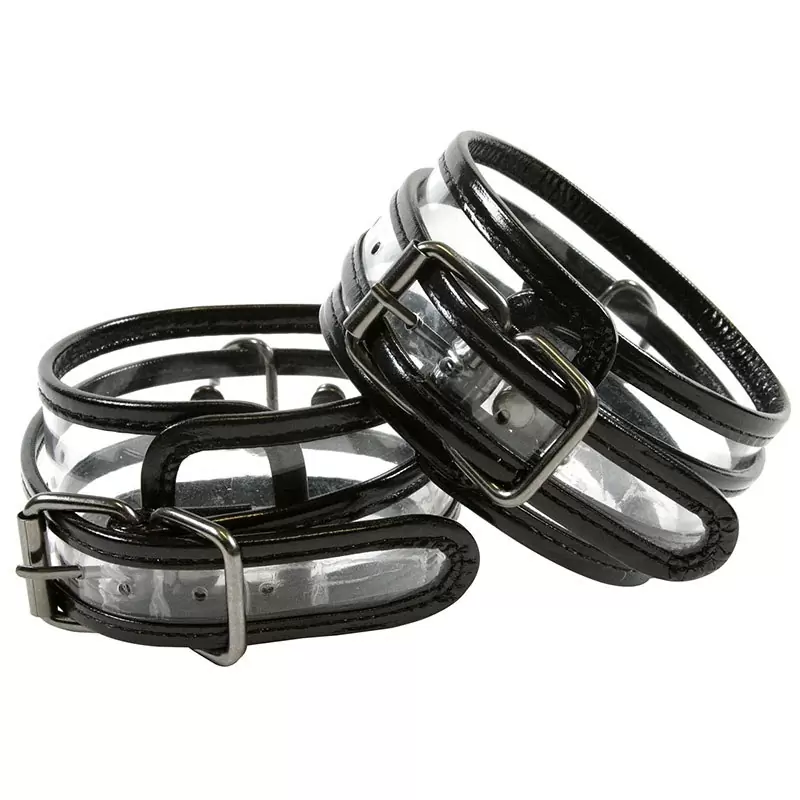 Наручники Bare Bondage Wrist Cuffs виниловые