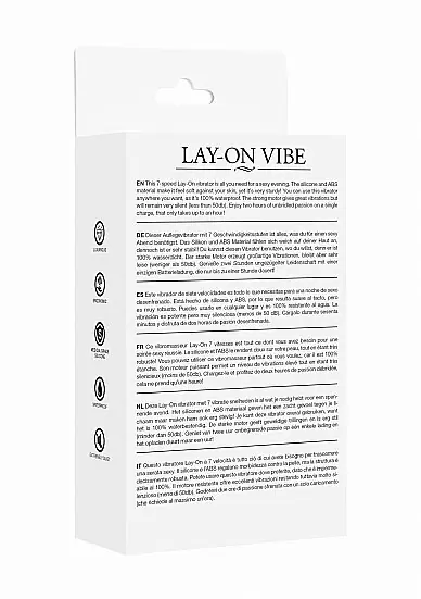 Мини-вибромассажер Lay-On Vibe (черный)