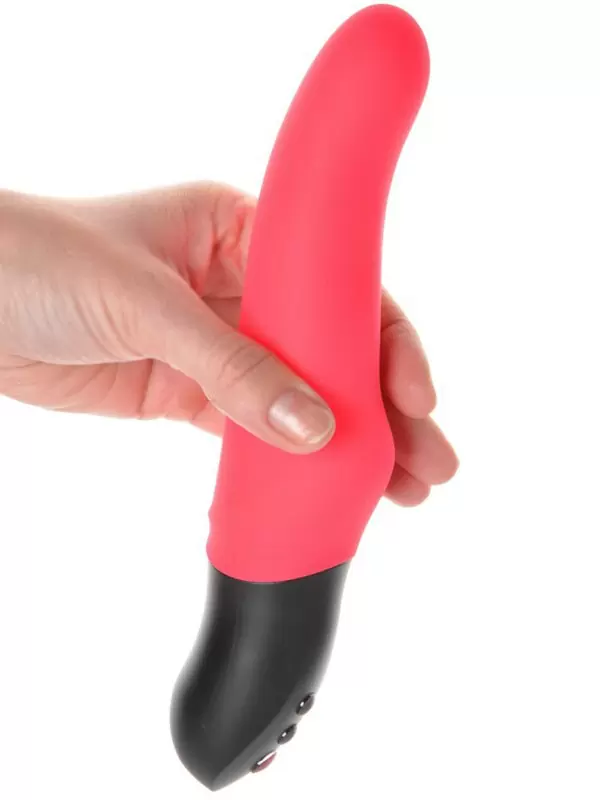 Перезаряжаемый пульсатор Fun Factory Stronic Eins, 23,8 см, силикон, красный