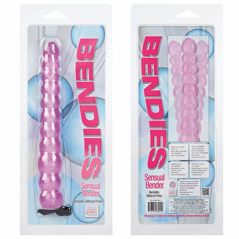 Анальный стимулятор Bendies Sensual Benders - розовый