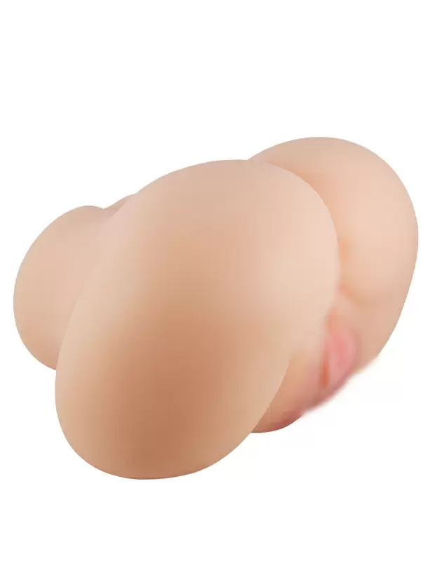 Реалистичный мастурбатор Baile Luna, 13,5 см, мини-полуторс вагина-анус, ТПР