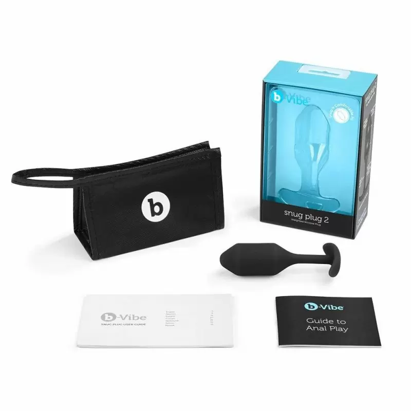 Профессиональная пробка для ношения Snug Plug 2 с утяжелением  – черный