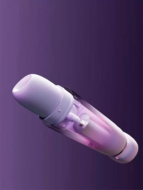 Вакуумный стимулятор клитора Zalo LIA, 12,6 см, силикон, сиреневый