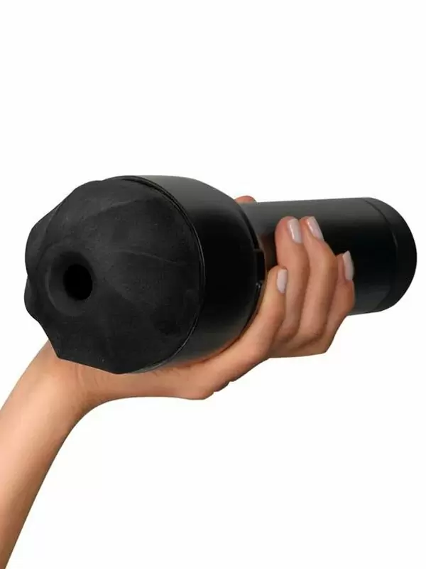 Неанатомический мастурбатор Kiiroo Feel Sensation, 23,5 см, ТПЭ, черный