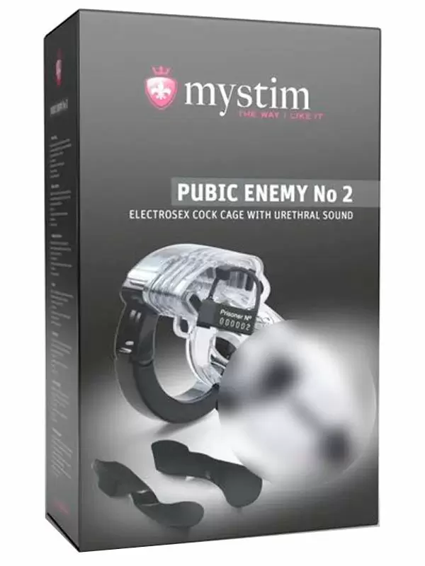 Пояс верности для мужчин Mystim 2, 8,2 см, серебристый