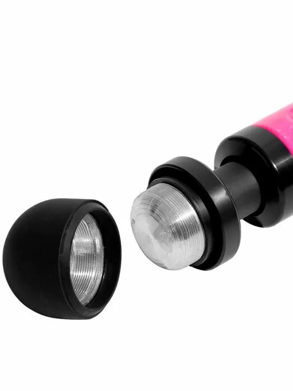 Мощный вибратор Doxy Die Cast 3, 28 см, силикон, розовый