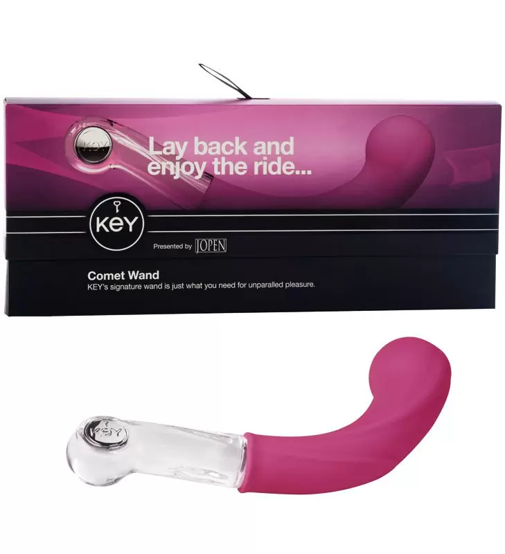 Инновационный стимулятор точки G Comet - Pink