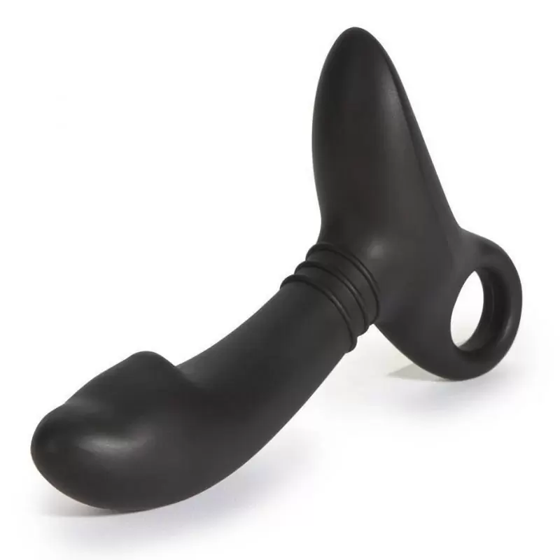 Массажер простаты Nexus Sparta - черный: 5 режимов работы, медицинский силикон