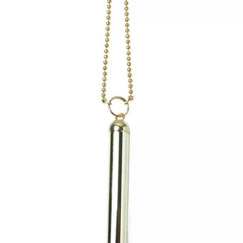 Украшение-подвеска Magnifique в виде плетки – золотистый