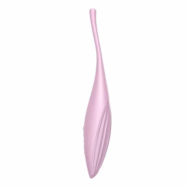Точечный вибратор Satisfyer Twirling Joy, 17,8 см, силикон, розовый