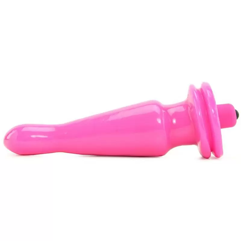 Анальный вибро-плаг Neon Vibrating Butt Plug – розовый