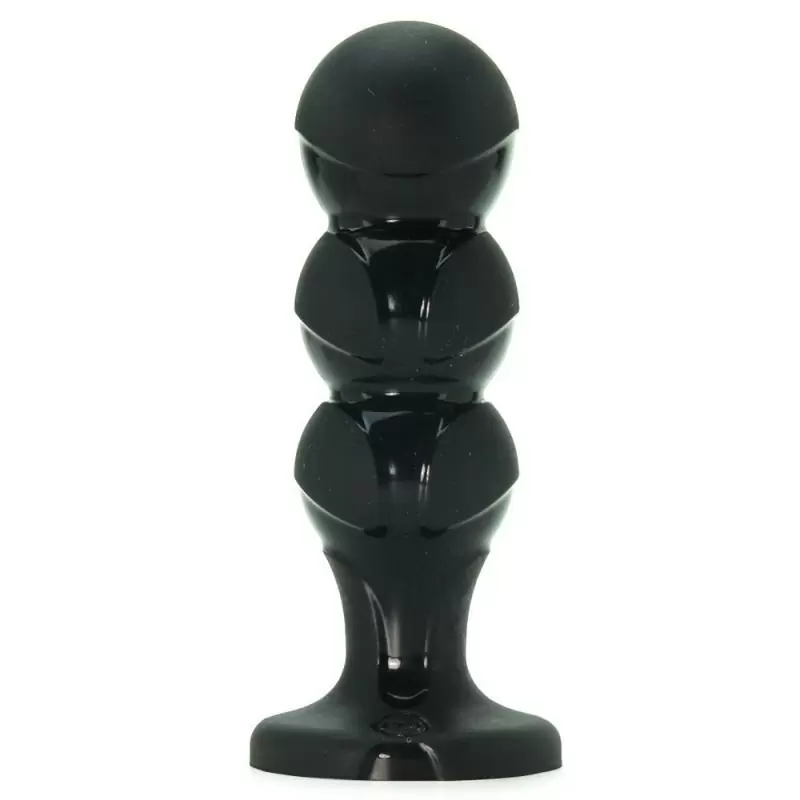 Анальная пробка Platinum Premium Silicone The Push – черный