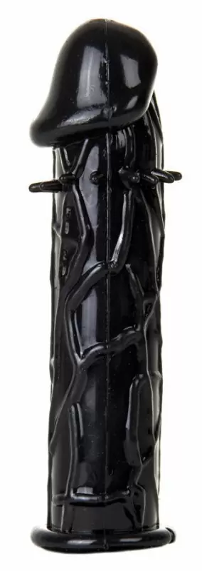 Мужской набор: Увеличивающая насадка на пенис Realistic - Penis Extension и Лубрикант на водной основе JO H2O Original – 30 мл