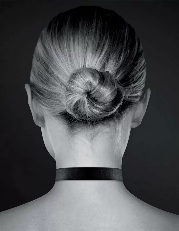 Элегантный чокер Concorde COLLIER PENDENTIF COEUR NOIR, с металлическим замочком в виде сердца, 34 см, черный